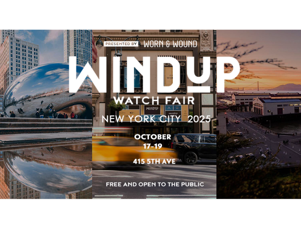 MIYOTA will be exhibiting at WINDUP Watch Fair in NYC 2025